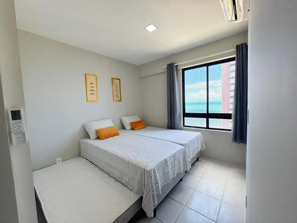 아파트 Candeias Beach - Vista E Local Maravilhosos 헤시피