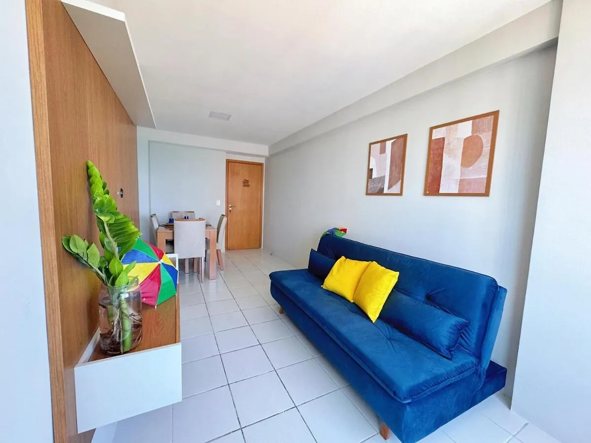 아파트 Candeias Beach - Vista E Local Maravilhosos 헤시피