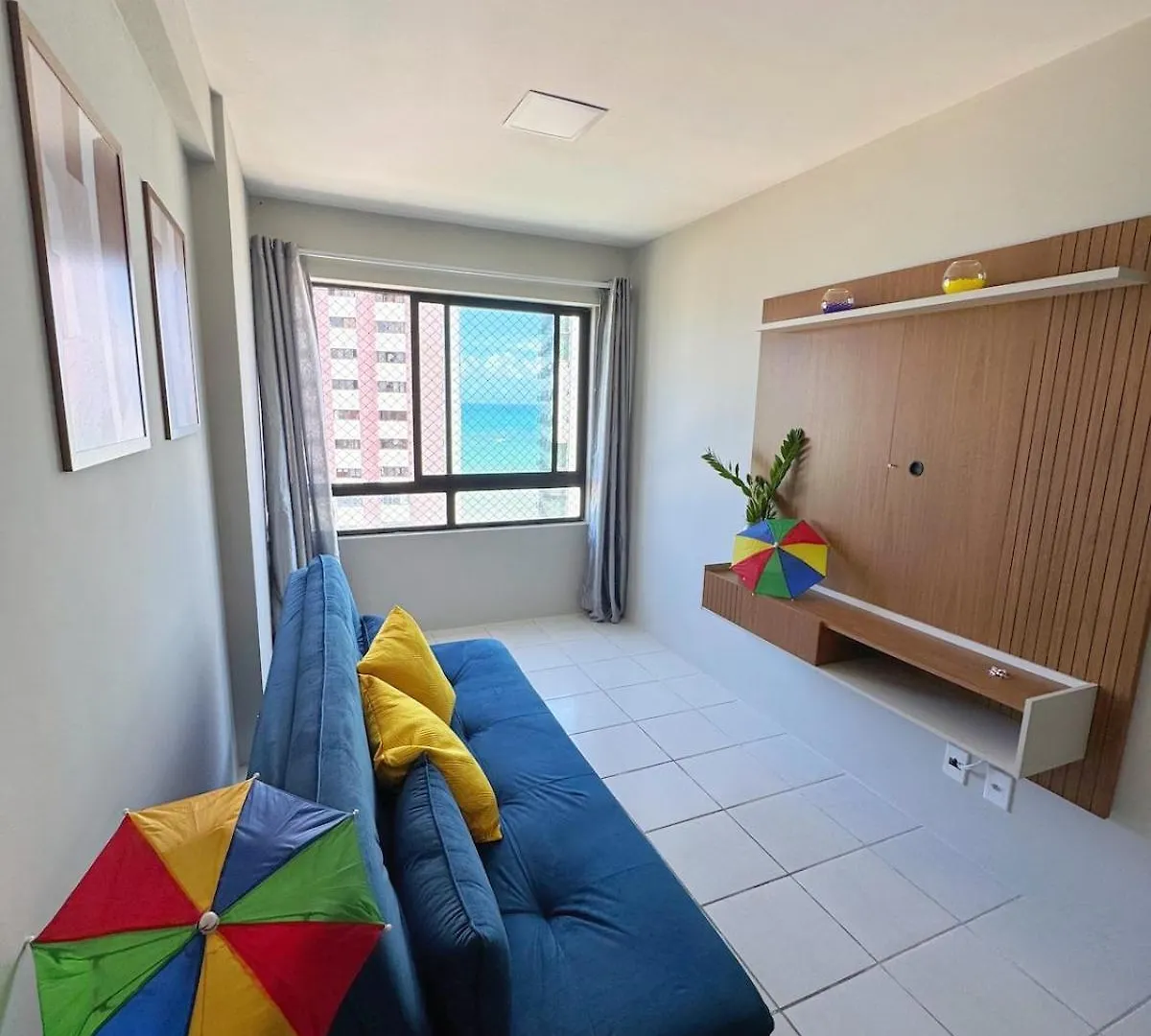 아파트 Candeias Beach - Vista E Local Maravilhosos 헤시피